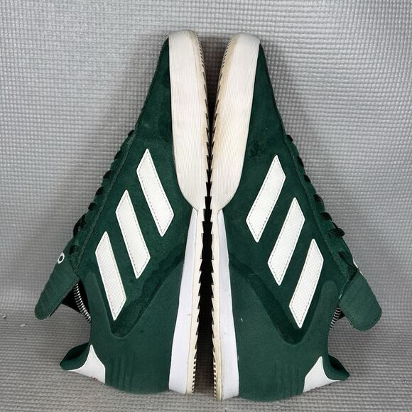 Adidas VINTAGE Copa Super Mens Size 10 B37086 Green Suede White Shoes Sneakers - Picture 6 of 11